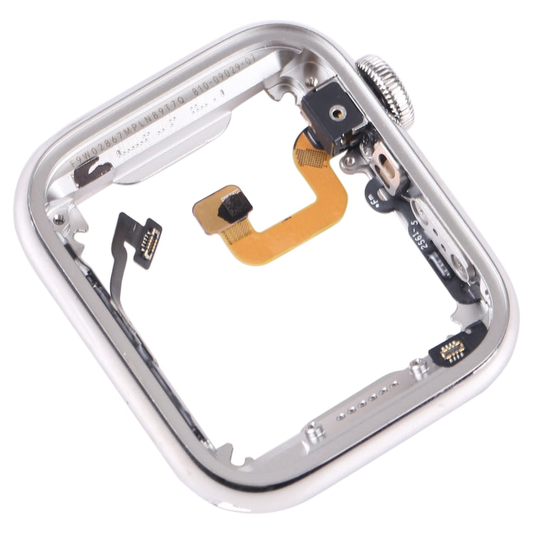 For Apple Watch Series 6 40mm Middle Frame Bezel Plate with Loudspeaker / Power / Rotating Shaft Flex Cable