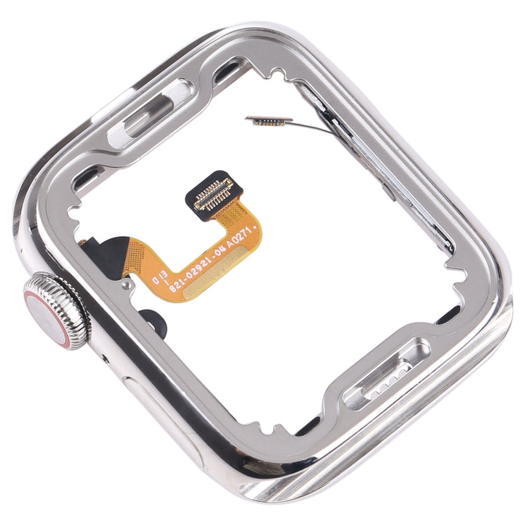 For Apple Watch Series 6 40mm Middle Frame Bezel Plate with Loudspeaker / Power / Rotating Shaft Flex Cable