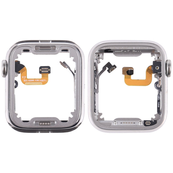 For Apple Watch Series 6 40mm Middle Frame Bezel Plate with Loudspeaker / Power / Rotating Shaft Flex Cable