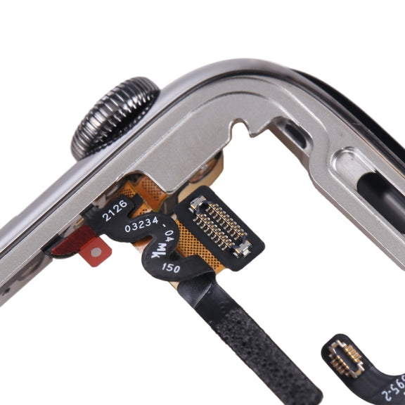 For Apple Watch Series 7 41mm Middle Frame Bezel Plate with Loudspeaker / Power / Rotating Shaft Flex Cable