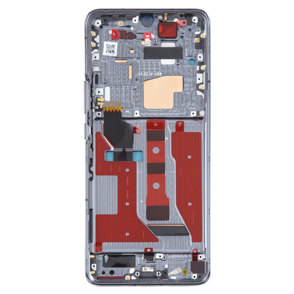 Original LCD Screen For Honor Magic4 Digitizer Full Assembly with Frame(Black)