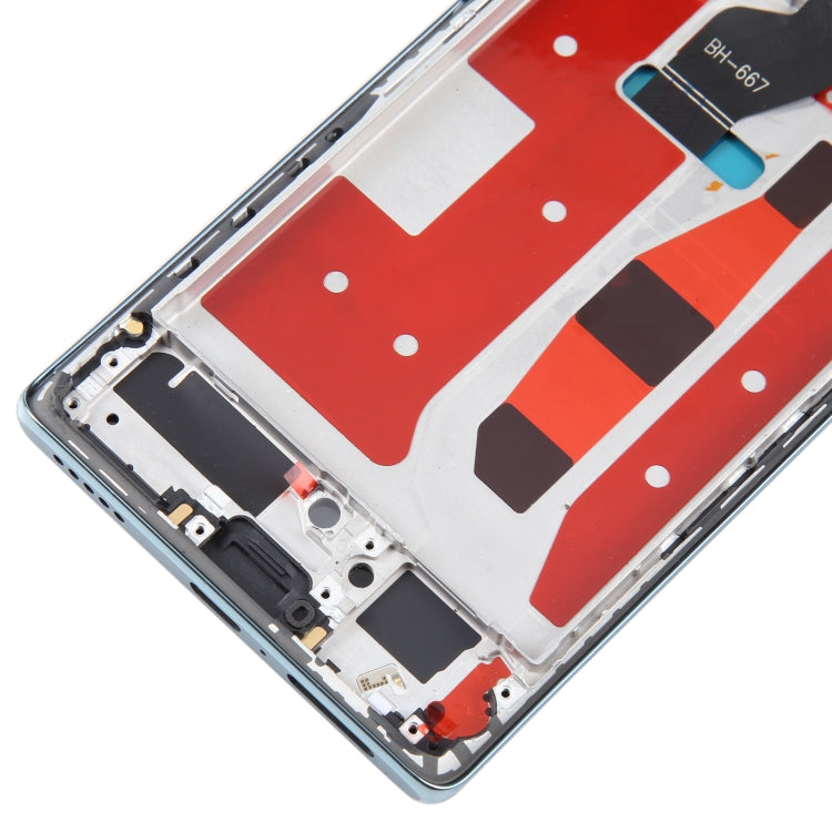 Original LCD Screen For Honor 70 Digitizer Full Assembly with Frame(Green)