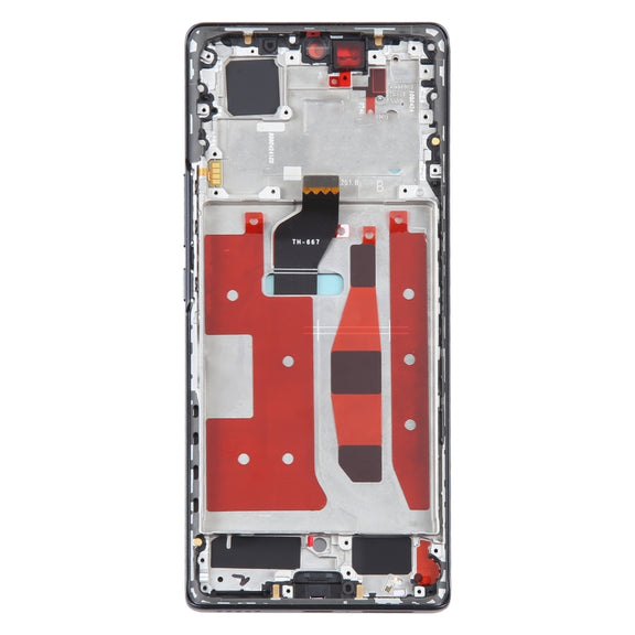 Original LCD Screen For Honor 60 Digitizer Full Assembly with Frame(Black)
