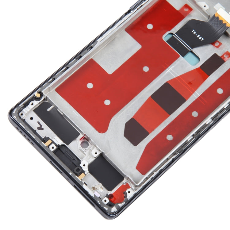 Original LCD Screen For Honor 60 Digitizer Full Assembly with Frame(Black)