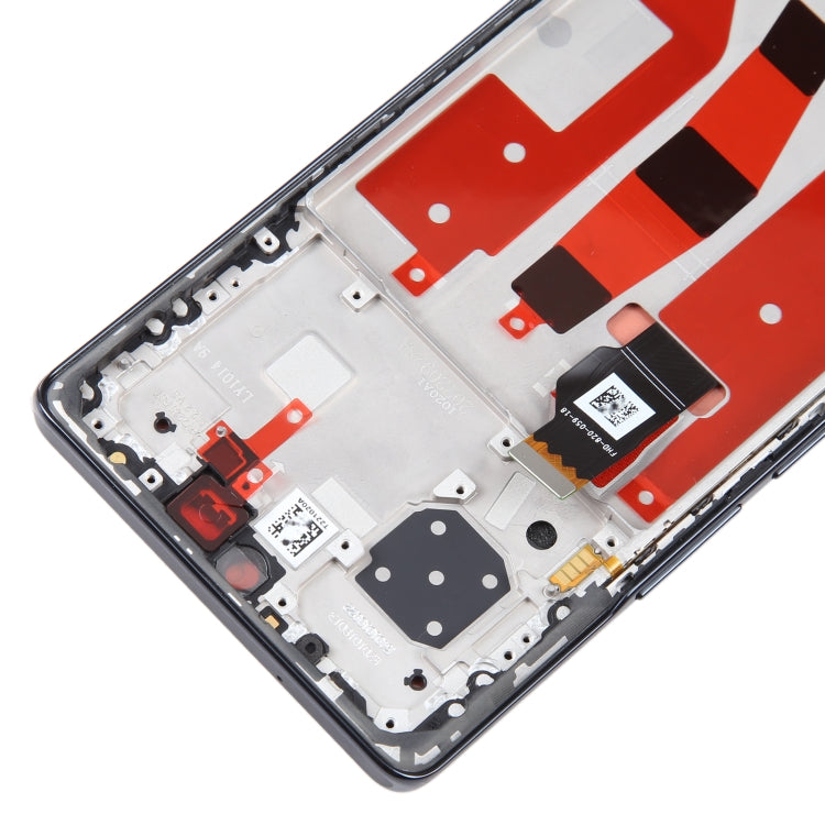 Original LCD Screen For Honor 80 Digitizer Full Assembly with Frame(Black)