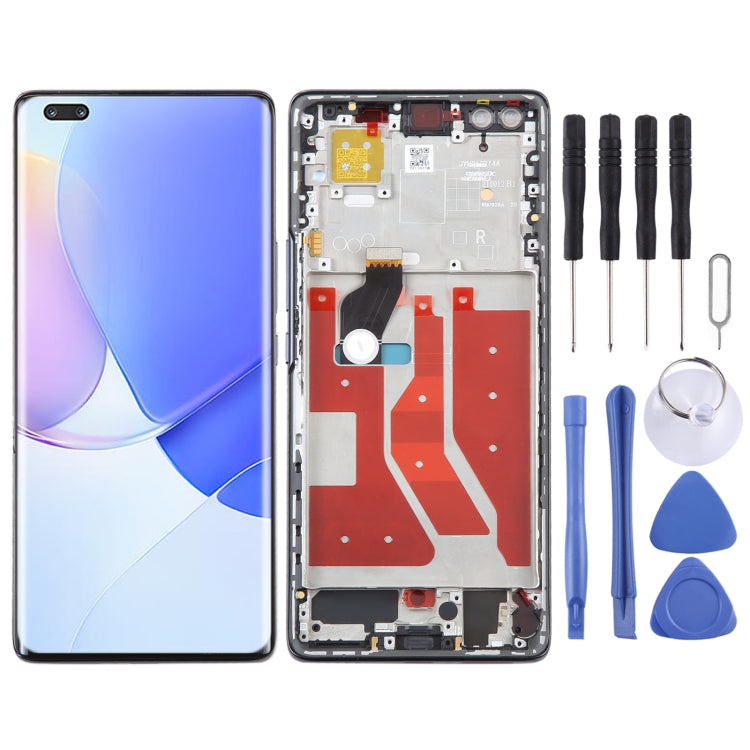 Original LCD Screen For Huawei nova 9 Pro Digitizer Full Assembly with Frame(Black) - free shipping - PMC TechLife - Order now!