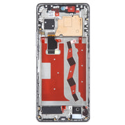 Original LCD Screen For Huawei nova 10 Digitizer Full Assembly with Frame(Silver)