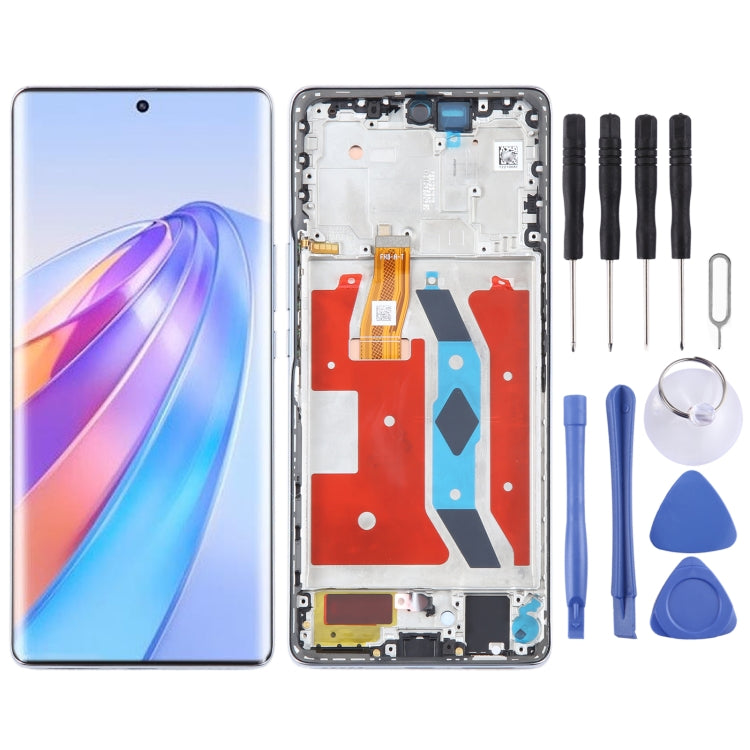 Original LCD Screen For Honor X40 Digitizer Full Assembly with Frame(Blue) - free shipping - PMC TechLife - Order now!