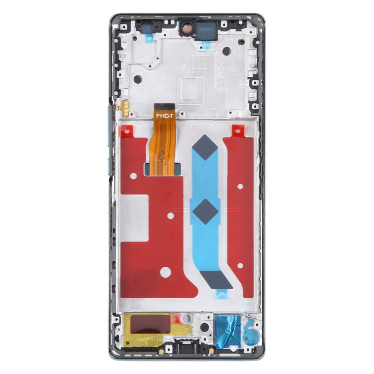 Original LCD Screen For Honor 60 SE Digitizer Full Assembly with Frame(Green)