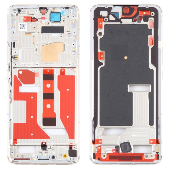 For Honor Magic4 Original Front Housing LCD Frame Bezel Plate(Gold)