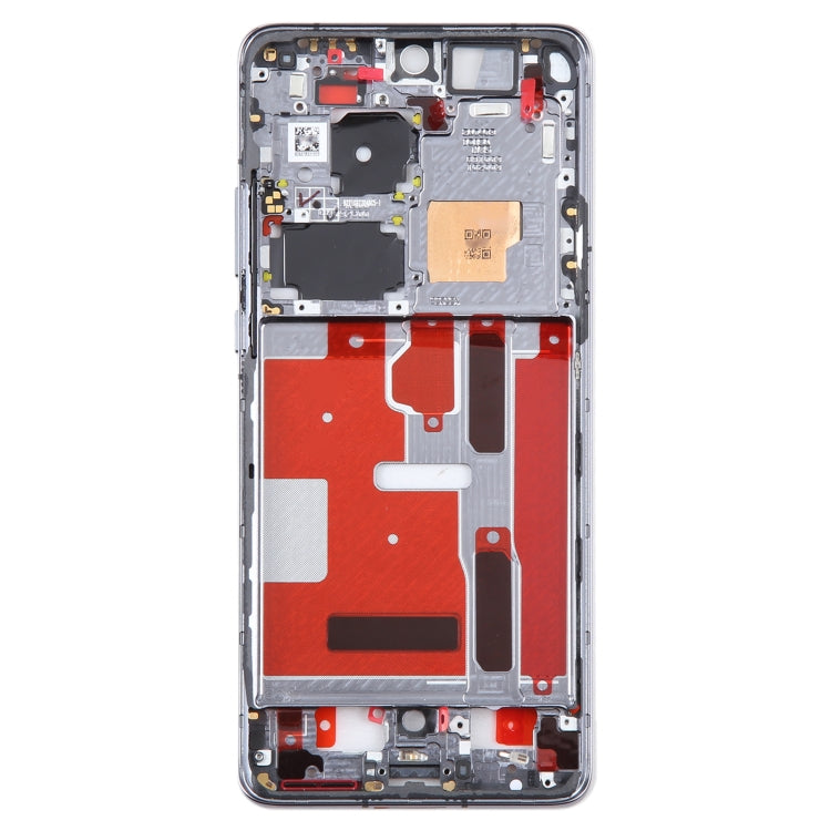 For Huawei P50 Pro Original Front Housing LCD Frame Bezel Plate(Black) - free shipping - PMC TechLife - Order now!