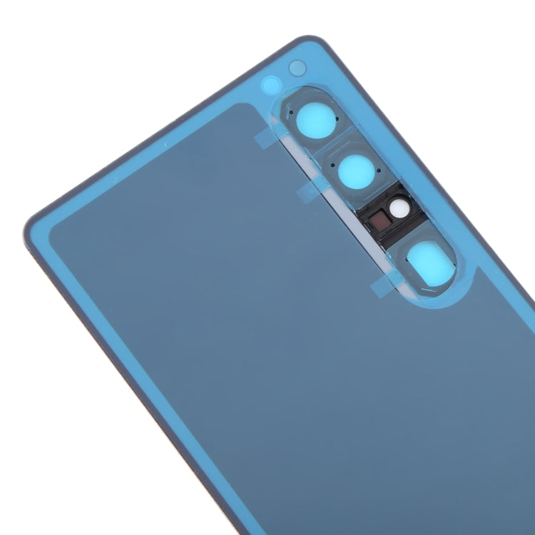 For Sony Xperia 1 IV Original Battery Back Cover(Violet)