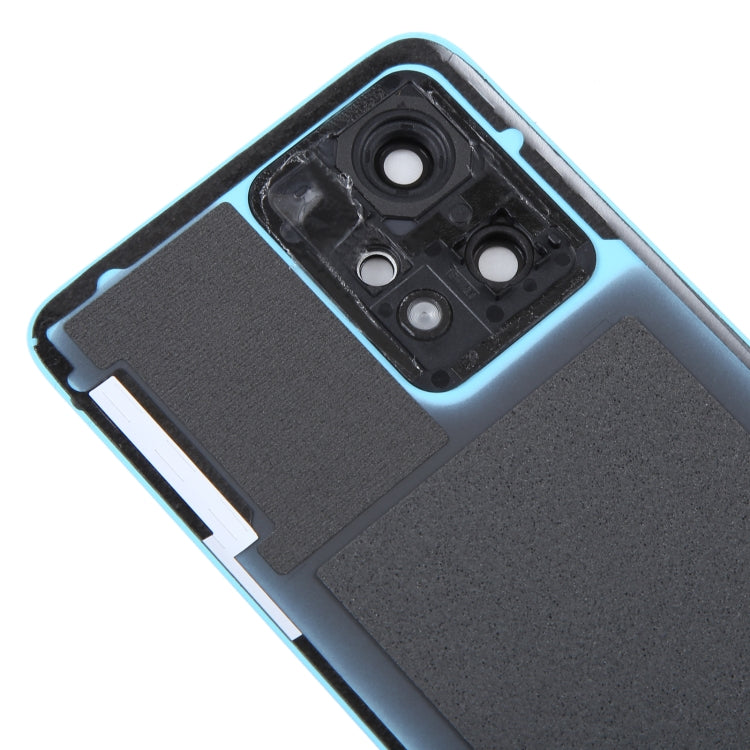 For Realme 9 Pro+ Original Battery Back Cover with Camera Lens Cover(Blue)