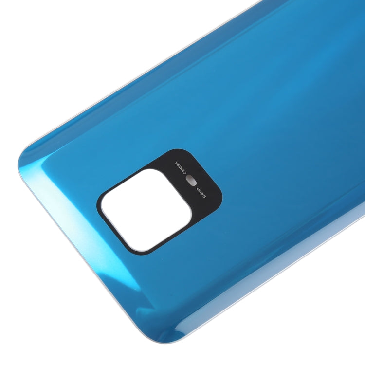 For Xiaomi Redmi Note 9 Pro Max OEM Glass Battery Back Cover(Blue)