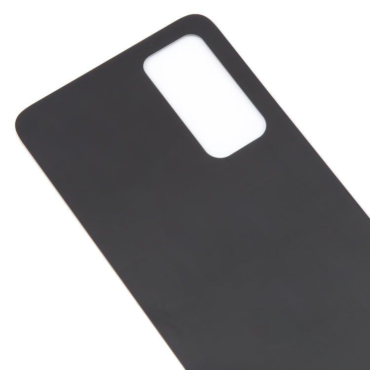 For Xiaomi 12 Lite Glass Battery Back Cover(Black)