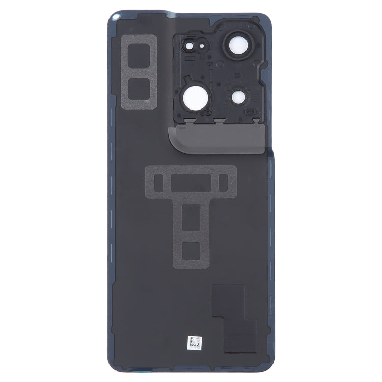 For OPPO Reno8 Pro 5G Original Battery Back Cover with Camera Lens Cover(Black) - Back Cover by PMC TechLife | Online Shopping South Africa | PMC TechLife | Buy Now Pay Later Mobicred