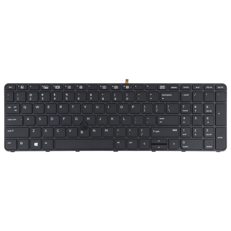 For HP Probook 650 G2 G3 655 G3 450 G3 841137-001 US Version Keyboard with Backlight and Pointing - Replacement Keyboards by PMC TechLife | Online Shopping South Africa | PMC TechLife