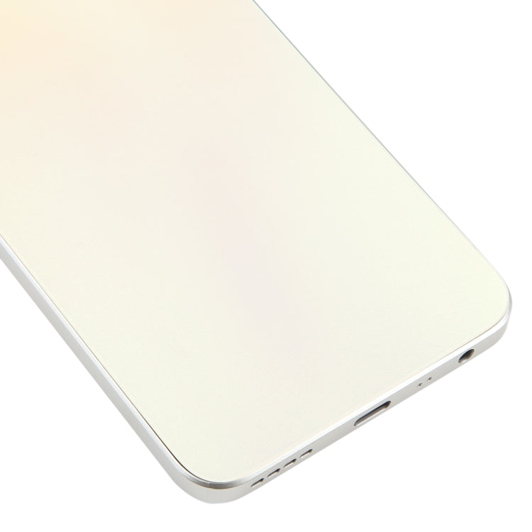 For Realme V30 Original Battery Back Cover with Middle Frame(Gold)