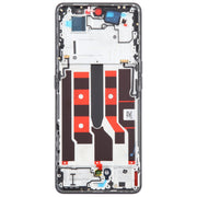 For OPPO A1 Pro Original Front Housing LCD Frame Bezel Plate (Black)