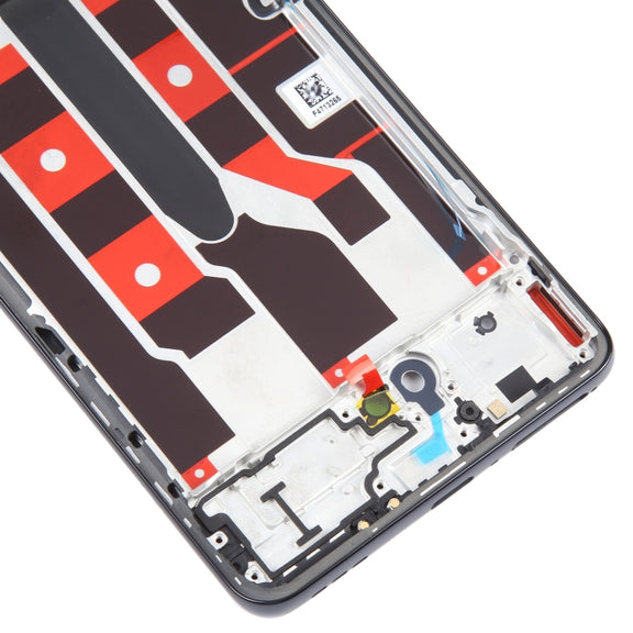 For OPPO A1 Pro Original Front Housing LCD Frame Bezel Plate (Black)
