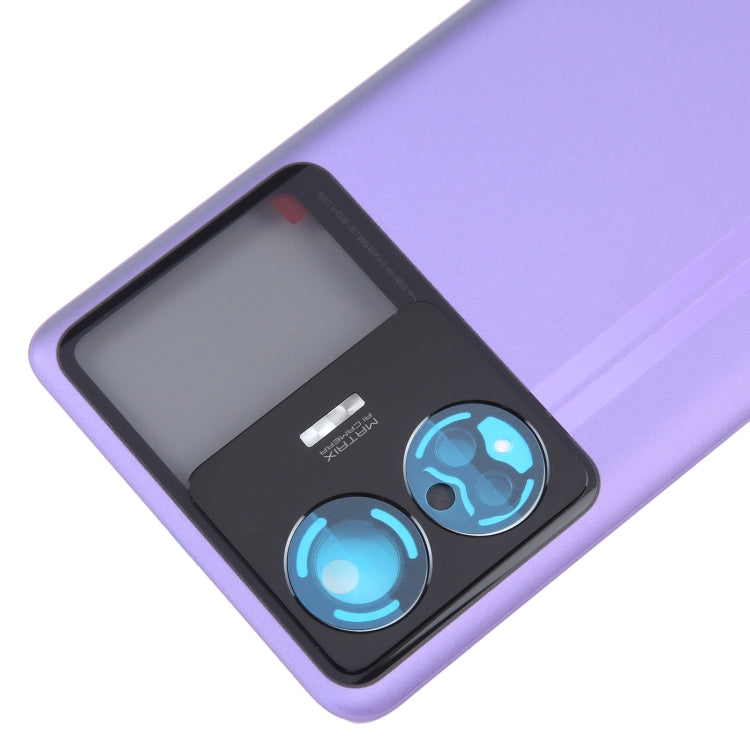 For Realme GT Neo 5 Original Battery Back Cover(Purple) - Back Cover by PMC TechLife | Online Shopping South Africa | PMC TechLife | Buy Now Pay Later Mobicred