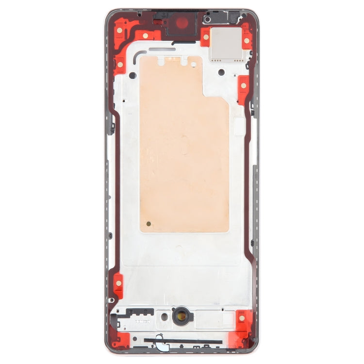 For OPPO Reno9 Pro Original Front Housing LCD Frame Bezel Plate (Gold)