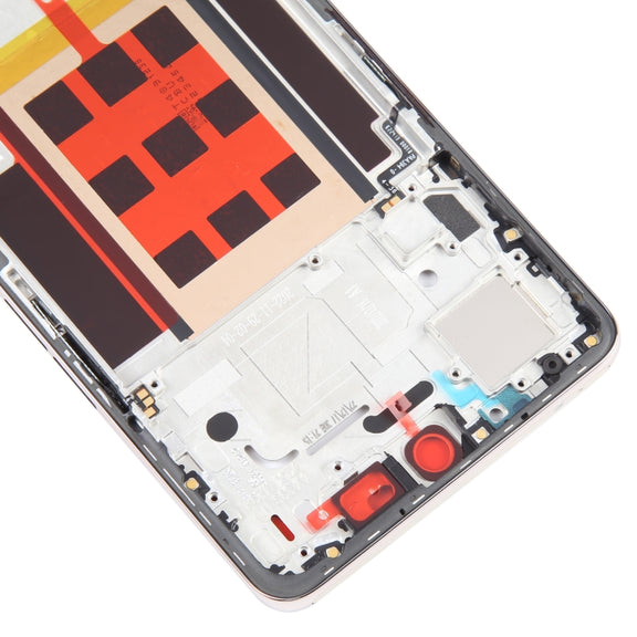 For OPPO Reno9 Pro Original Front Housing LCD Frame Bezel Plate (Gold)