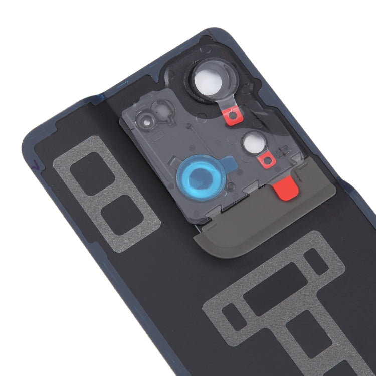 For OPPO Reno8 Pro+ Original Battery Back Cover with Camera Lens Cover(White) - Back Cover by PMC TechLife | Online Shopping South Africa | PMC TechLife