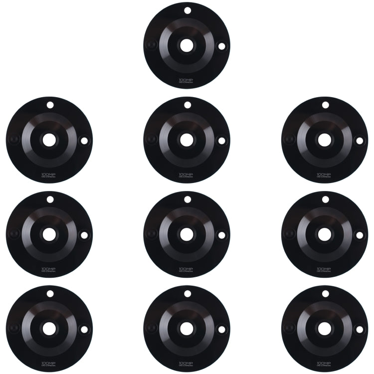 For Realme 11 Pro 10pcs Original Back Camera Lens(Black) - Camera Series by PMC TechLife | Online Shopping South Africa | PMC TechLife