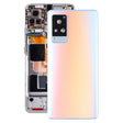 For vivo X60 Pro Global Original Battery Back Cover with Camera Lens Cover(Pink) - Back Cover by PMC TechLife | Online Shopping South Africa | PMC TechLife