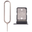 For Google Pixel 6A Original SIM Card Tray with SIM Pin (Black) - Card Tray by PMC TechLife | Online Shopping South Africa | PMC TechLife
