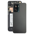 For OnePlus Nord N300 CPH2389 Battery Back Cover with Camera Lens Cover(Black) - Back Cover by PMC TechLife | Online Shopping South Africa | PMC TechLife