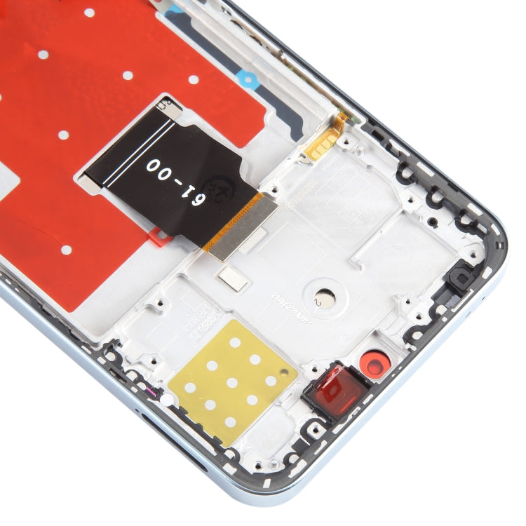 For Honor 90 Lite Original LCD Screen Digitizer Full Assembly with Frame (Silver)