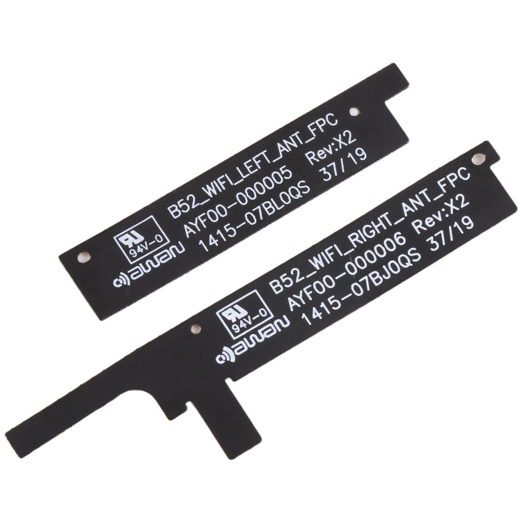For Microsoft Surface Pro 7 1 Pair WIFI Signal Antenna Flex Cable Plastic Frame