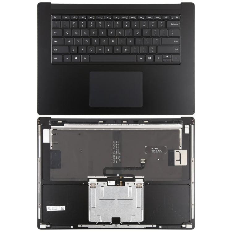 For Microsoft Surface Laptop 3 / 4 15 inch US Keyboard with C Shell / Touch Board (Black) - Laptop Screen by PMC TechLife | Online Shopping South Africa | PMC TechLife