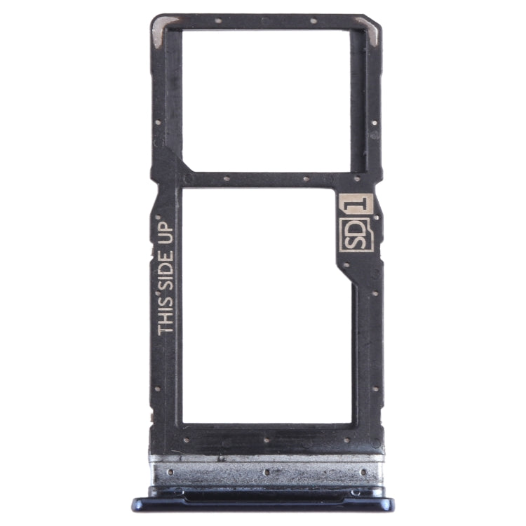 For Motorola Moto G 5G Plus SIM Card Tray + Micro SD Card Tray (Blue) - Card Socket by PMC TechLife | Online Shopping South Africa | PMC TechLife