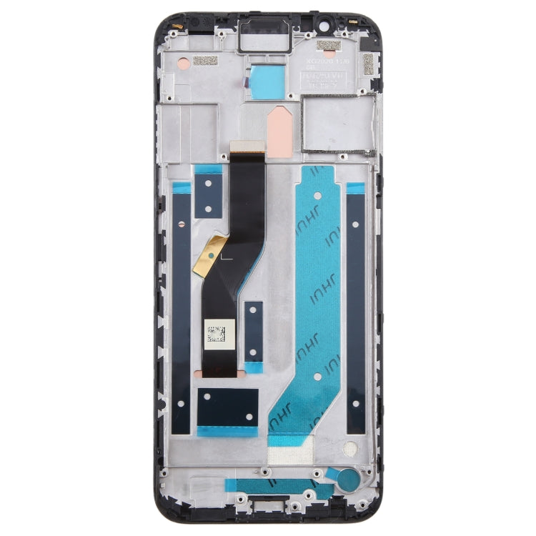 For ZTE Nubia Red Magic 3s LCD Screen Digitizer Full Assembly with Frame (Black)