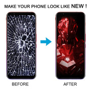For ZTE Nubia Red Magic 3s LCD Screen Digitizer Full Assembly with Frame (Black)