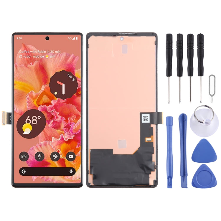 For Google Pixel 6 GB7N6 G9S9B16 OLED LCD Screen Digitizer Full Assembly with Frame - LCD Screen by PMC TechLife | Online Shopping South Africa | PMC TechLife