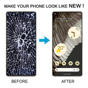 For Google Pixel 7 Pro GP4BC GE2AE OLED LCD Screen Digitizer Full Assembly with Frame