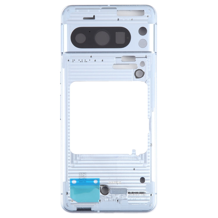 For Google Pixel 8 Pro Original Front Housing LCD Frame Bezel Plate (Blue) - Full Housing Cover by PMC TechLife | Online Shopping South Africa | PMC TechLife