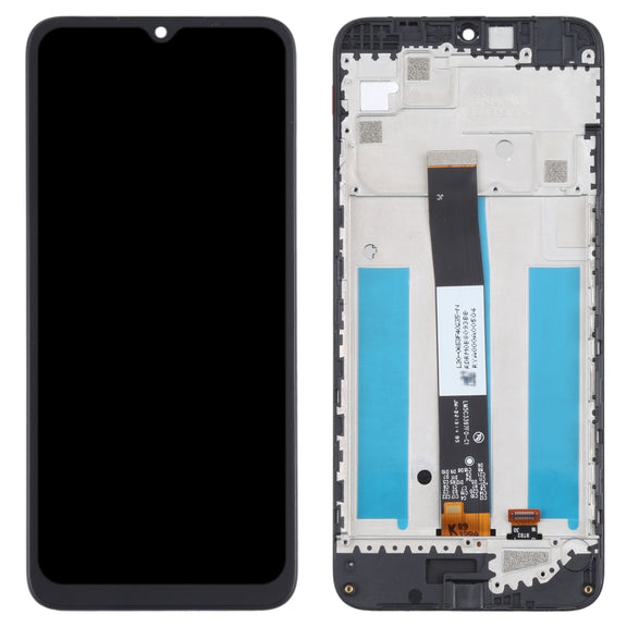 LCD Screen and Digitizer Full Assembly With Frame for Umidigi Power 5(Black)