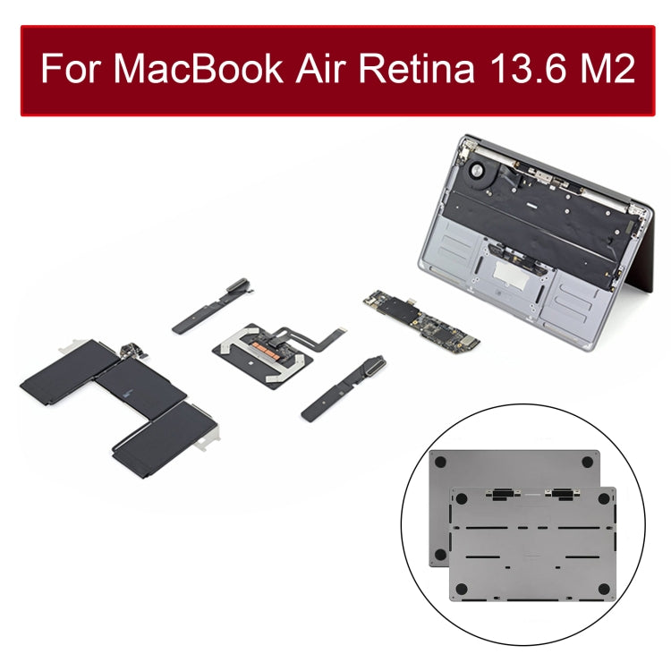 Bottom Cover Case for MacBook Air Retina 13.6 M2 A2681 2022 EMC4074 (Blue)