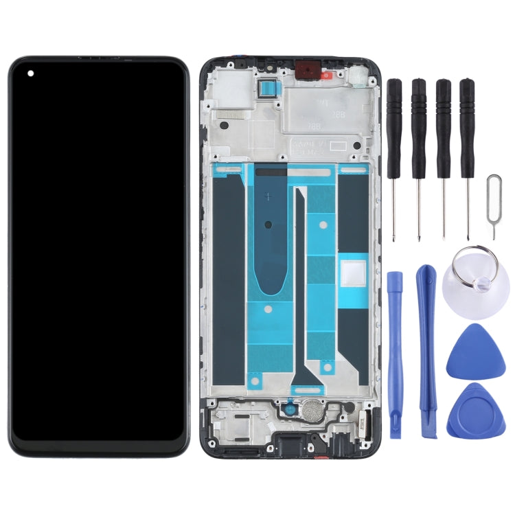LCD Screen and Digitizer Full Assembly with Frame for OPPO Realme 8 Pro - free shipping - PMC TechLife - Order now!