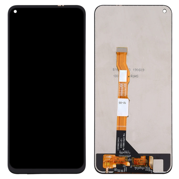 LCD Screen and Digitizer Full Assembly for Vivo Y30 1938(Black)