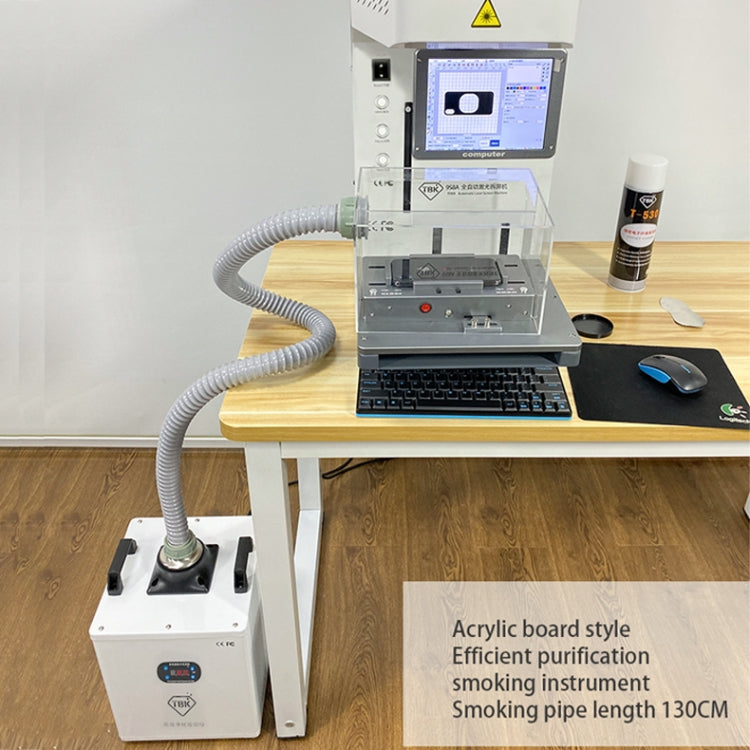 TBK618 220V Soldering Fume Extractor Industrial Soldering Iron Fume Laser Marking Fume Extractor Mobile Purifying Smoke Apparatus - free shipping - PMC TechLife - Order now!