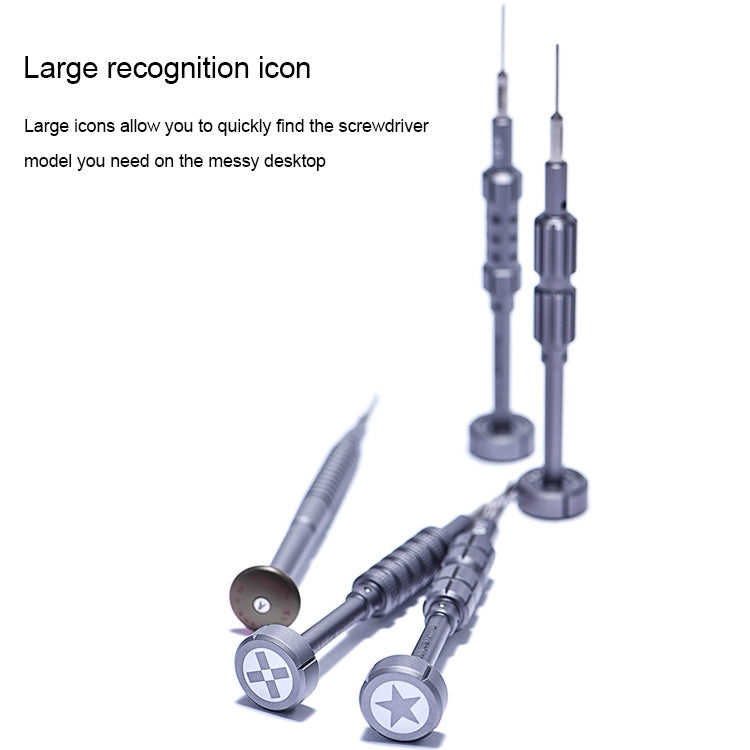 Qianli i-Thor S2 Precision 3D Texture Hollow Cross Tip Middle Bezel Screwdriver