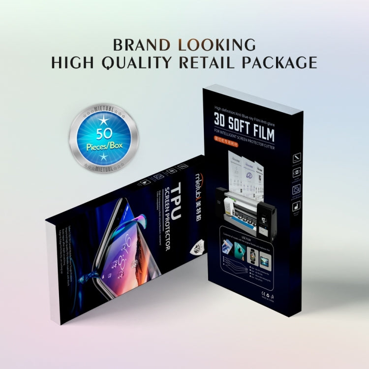 50 PCS F0004 Anti Blue Ray TPU Soft Film Supplies for Protector Cutter - Phone Film Cutter by PMC TechLife | Online Shopping South Africa | PMC TechLife