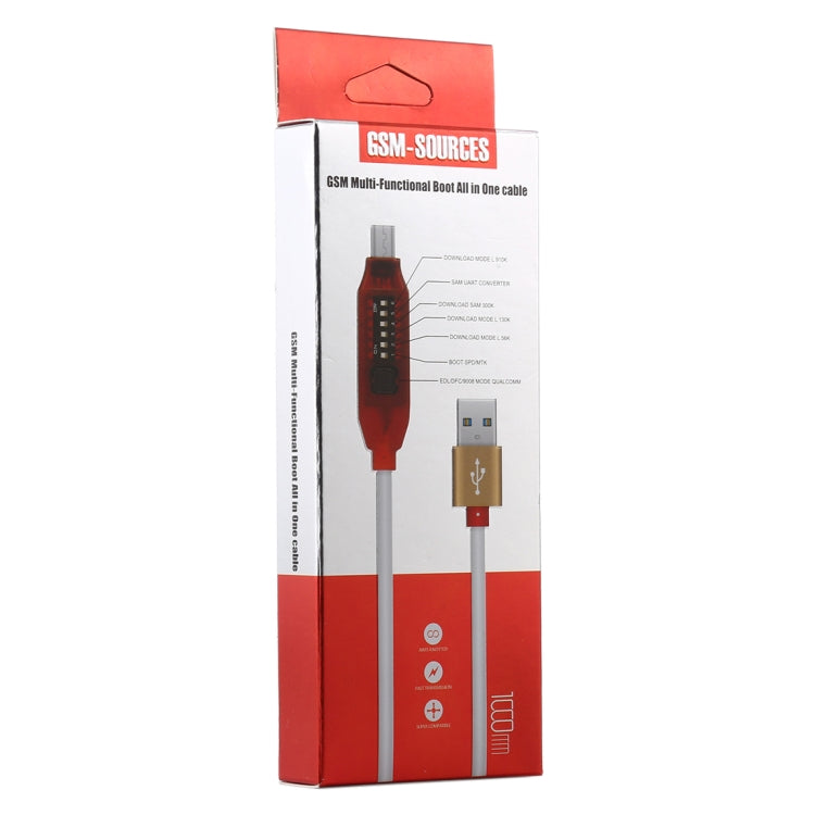 GSM Multi-functional Boot All in One Cable - free shipping - PMC Jewellery - Order now!
