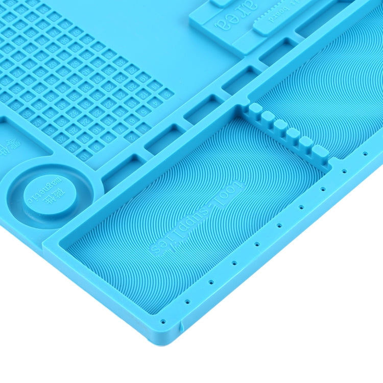 S-170 Insulation Heat-Resistant Repair Pad ESD Mat with Magnetic, Size: 48 x 32cm - free shipping - PMC TechLife - Order now!